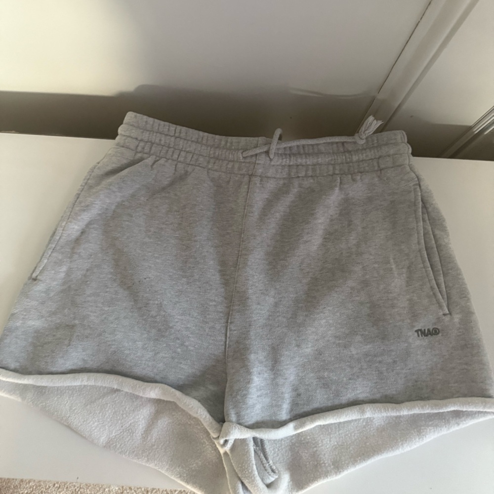 Fila Light Gray Casual Shorts